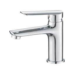 Смеситель для раковины 35к CN10521 CRON литой, ХРОМ - CN10521