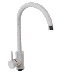 Смеситель для кухни 35к MIXLINE ML-GS15 (328) бежевый высок. излив - ML-GS15 (328) 