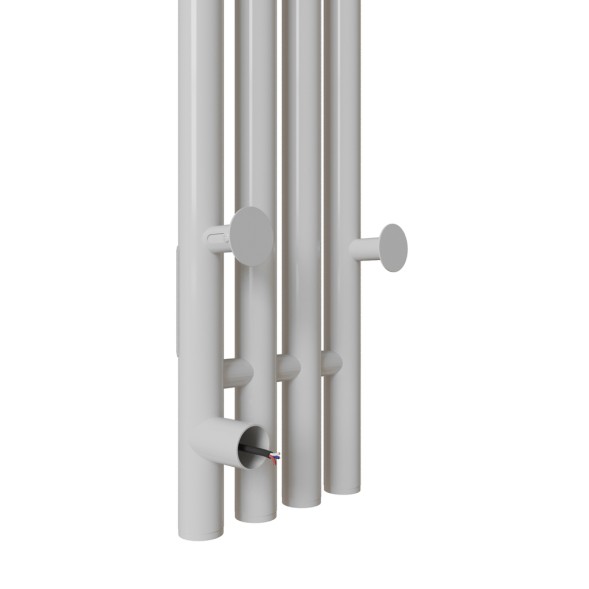 Полотенцесушитель MIXLINE MOON WHITE 120/15 (таймер,206 Вт) электрический БЕЛЫЙ - ML-557161 