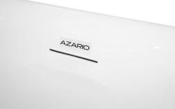 Ванна акриловая Azario Меладо 1700х800х580, пристенная, в комплекте с сифоном и металлическими ножками, белый (AZ-7005-17W)