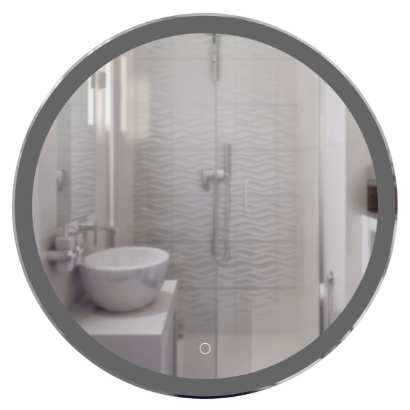 Зеркало MIXLINE &amp;quot;Мия&amp;quot; D700 сенсорный выключатель, светодиодная подсветка - MLZ.Mia.7.1.2 