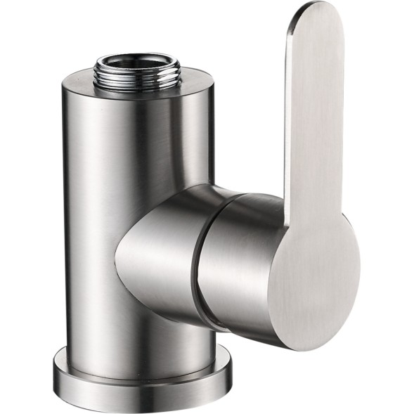 Смеситель для кухни 35к HB73801 HAIBA без излива б/отв боковая  п/гайку НЕРЖ - HB73801 