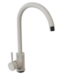 Смеситель для кухни 35к MIXLINE ML-GS15 (331) белый высок. излив - ML-GS15 (331) 