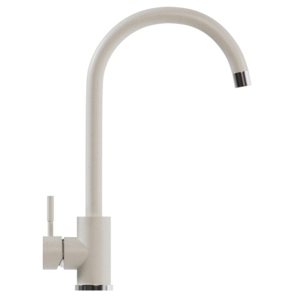 Смеситель для кухни 35к MIXLINE ML-GS15 (331) белый высок. излив - ML-GS15 (331) 