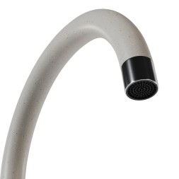 Смеситель для кухни 35к MIXLINE ML-GS15 (331) белый высок. излив - ML-GS15 (331) 