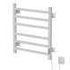 Полотенцесушитель MIXLINE TRIUMPH  60х50 (таймер, 312 Вт, 5 перекладин) электрический БЕЛЫЙ - ML-556374 