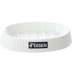Мыльница Fixsen White Boom пластик, белый (FX-412-4)