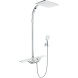 Душевая система KLUDI COCKPIT DISCOVERY  c термостатом, хром/белый (8020091-00)