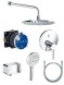 Душевая система Kludi Bozz 7 in 1 хром (386710576)