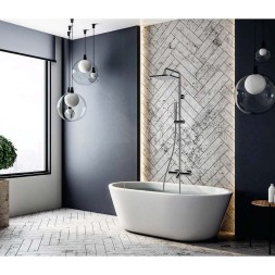 Душевая система Bossini Cosmo с термостатом Хром (L10403.030)