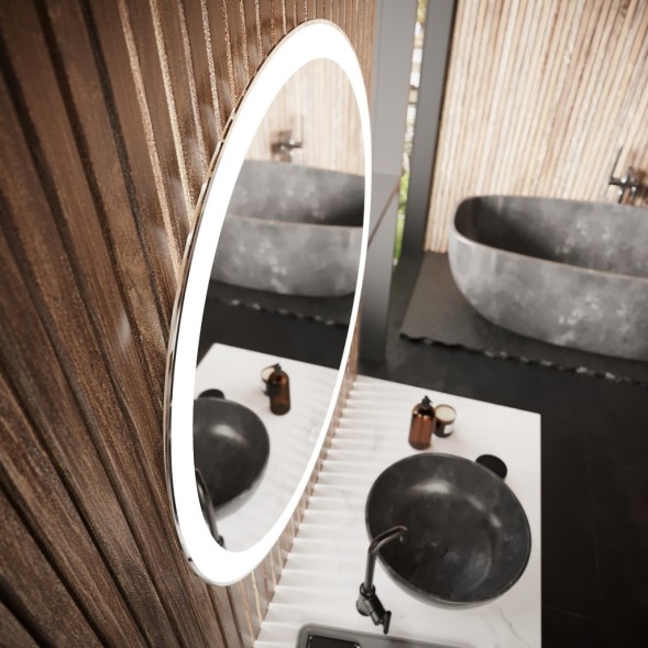 Зеркало MIXLINE &amp;quot;Мия&amp;quot; D800 сенсорный выключатель, светодиодная подсветка - MLZ.Mia.8.1.2 