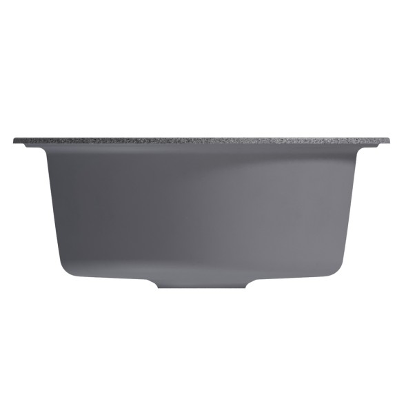 Мойкa ML-GM11 КОМФОРТ круглая, темно-серая (309), 500мм (глуб. чаши 180) - 00-00009303 