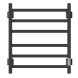 Полотенцесушитель MIXLINE TRIUMPH  60х50 (таймер, 312 Вт, 5 перекладин) электрический ЧЕРНЫЙ - ML-556375 