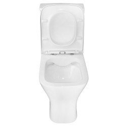 Унитаз-компакт Azario Blaise 385х615х801 напольный, безободковый с быстросъемным сиденьем микролифт (AZ-55-1)