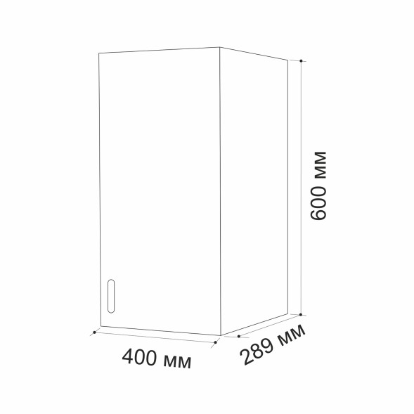 шкаф навесной кухонный 40 ольха - 523275 
