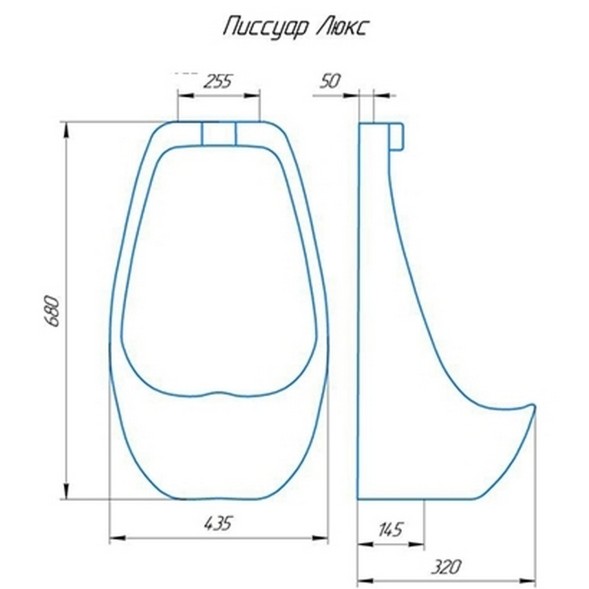 Писсуар &amp;quot;Люкс&amp;quot; без крепл. d 32 (Rosa) - 4620008192512 