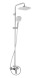 Душевая система AZARIO TREYA со смесителем для душа, хром (AZ-15780121)