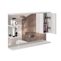 Зеркальный шкаф "ЭТЬЕН-100" правый с подсветкой (ПВХ) - 540872