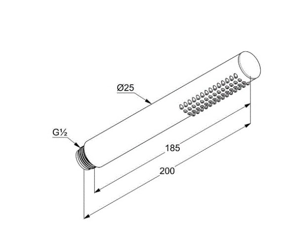 Душевая система Kludi Nova Fonte 7 in1 с термостатом, черный матовый (208313915)