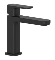 Смеситель для раковины KLUDI RENON керамический картридж, однорычажный, черный матовый (422823975)