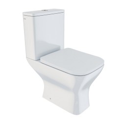 Унитаз-компакт безободковый IDDIS TORRDSEi24 "Torr"прямой вып, сиденье дюропласт,микролифт2-кн арм - TORRDSEi24