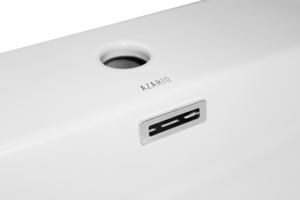 Раковина накладная Azario 600x420x130 прямоугольная, белый (AZ-2173 SP)