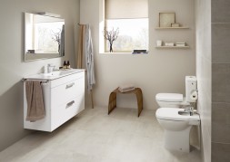 Чаша напольная Roca DEBBA, гориз.выпуск, уст.компл.,  (7.3429.9.700.Y)