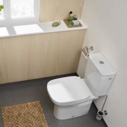 Чаша напольная Roca DEBBA, гориз.выпуск, уст.компл.,  (7.3429.9.700.Y)