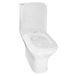 Унитаз-компакт Azario Nigel 385х616х785 напольный, безободковый, с быстросъемным сиденьем микролифт (AZ-55)