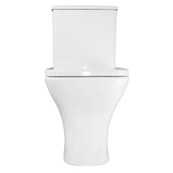 Унитаз-компакт Azario Nigel 385х616х785 напольный, безободковый, с быстросъемным сиденьем микролифт (AZ-55)