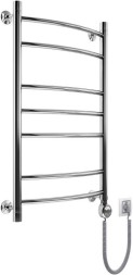 Полотенцесушитель электрический Маргроид Лесенка &amp;quot;Вид 5&amp;quot; без полки 60х50 подключение справа, хром