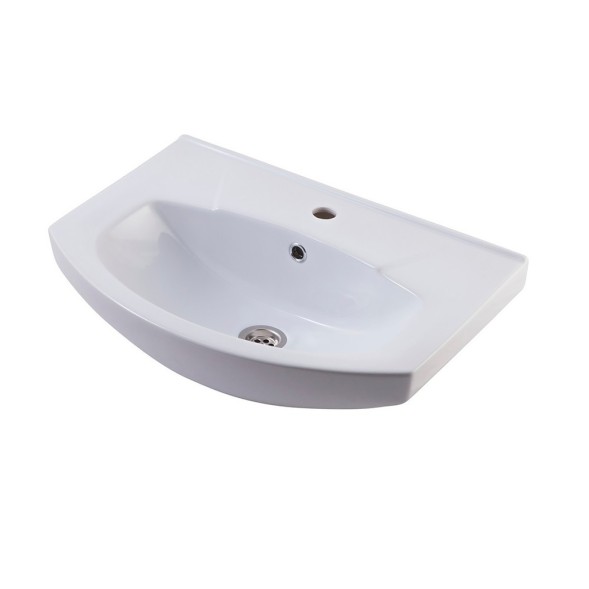 Раковина накладная &amp;quot;Элеганс-50&amp;quot; белая (Rosa) - 4620008195766 