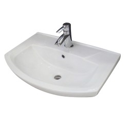 Раковина накладная "Элеганс-50" белая (Rosa) - 4620008195766