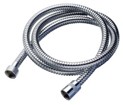 Шланг для душа Bossini Doppia Aggraffatura 175 см из латуни с двойной оплёткой (двойного фальцевания), 1/2” x 1/2” FF конус гладкий с резинкой (A03045D.030.1)