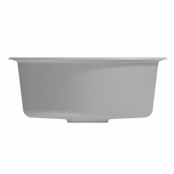 Мойкa МЛ-ГМ09 (ML-GM09) КОМФОРТ круглая, графит (342), 510 мм (глуб. чаши 190) - 00-00009284 