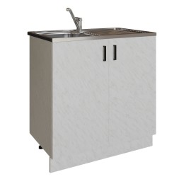 Тумба 80 ЛДСП белый мрамор - 310604 