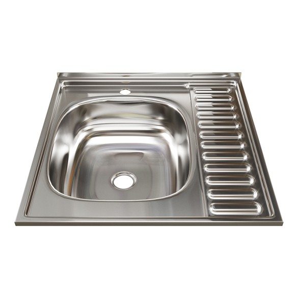 Мойка 60х60 (0,4) лев вып 1 1/2 MIXLINE 16см - 527967 