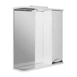 Зеркальный шкаф "ЭТЬЕН-65" правое с подсветкой (ПВХ) - 529940