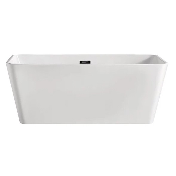 Ванна акриловая Azario LINCOLN 1600х800х580, свободностоящая, в комплекте с сифоном и металлической рамой (LIN16080)