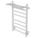 Полотенцесушитель MIXLINE TRIUMPH  80х50 (таймер, 558Вт, 6 перекладин + ПОЛКА) электрический БЕЛЫЙ - ML-556383 