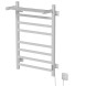 Полотенцесушитель MIXLINE TRIUMPH  80х50 (таймер, 558Вт, 6 перекладин + ПОЛКА) электрический БЕЛЫЙ - ML-556383 