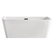 Ванна акриловая Azario LINCOLN 1690х800х580, свободностоящая, в комплекте с сифоном и металлической рамой (LIN17080)