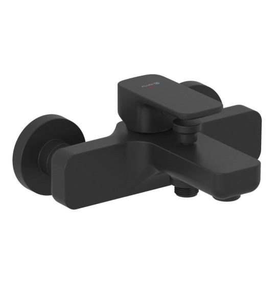 Смеситель для ванны KLUDI RENON керамический картридж, однорычажный, черный матовый (426913975)