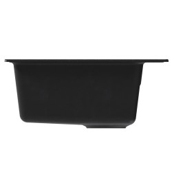 Мойка ML-GM14 КОМФОРТ ультра-черная (344), 420*500*190мм - 00-00009346