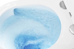 Унитаз подвесной Azario Teramo 515х355х365 безободковый, скрытое крепление, смыв "Торнадо",  в комплекте с сидением микролифт (AZ-0053-UQ3)