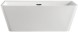 Ванна акриловая Azario OXFORD 1700х830х650, пристенная, в комплекте с сифоном и металлической рамой (OXF17083)