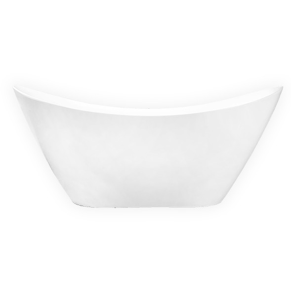 Ванна акриловая Azario MELADO 1800770х760 белая, свободностоящая в комплекте с сифоном и металлическими ножками (AZ-6107-18W)