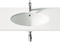 Раковина Roca BERNA 56х42, встраиваемая снизу, белая (7.3278.7.100.1)