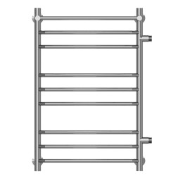 Полотенцесушитель MIXLINE МИРА  80х50х50 г2 (1&amp;#039;&amp;#039; НР, 8 перекладин + ПОЛКА, правое подкл) водяной - ML-556677 