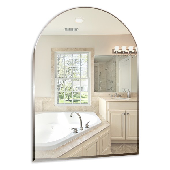 Зеркало MIXLINE &amp;quot;Аркада&amp;quot; 490*670 (ШВ) б/полки с фацетом - 00000007 